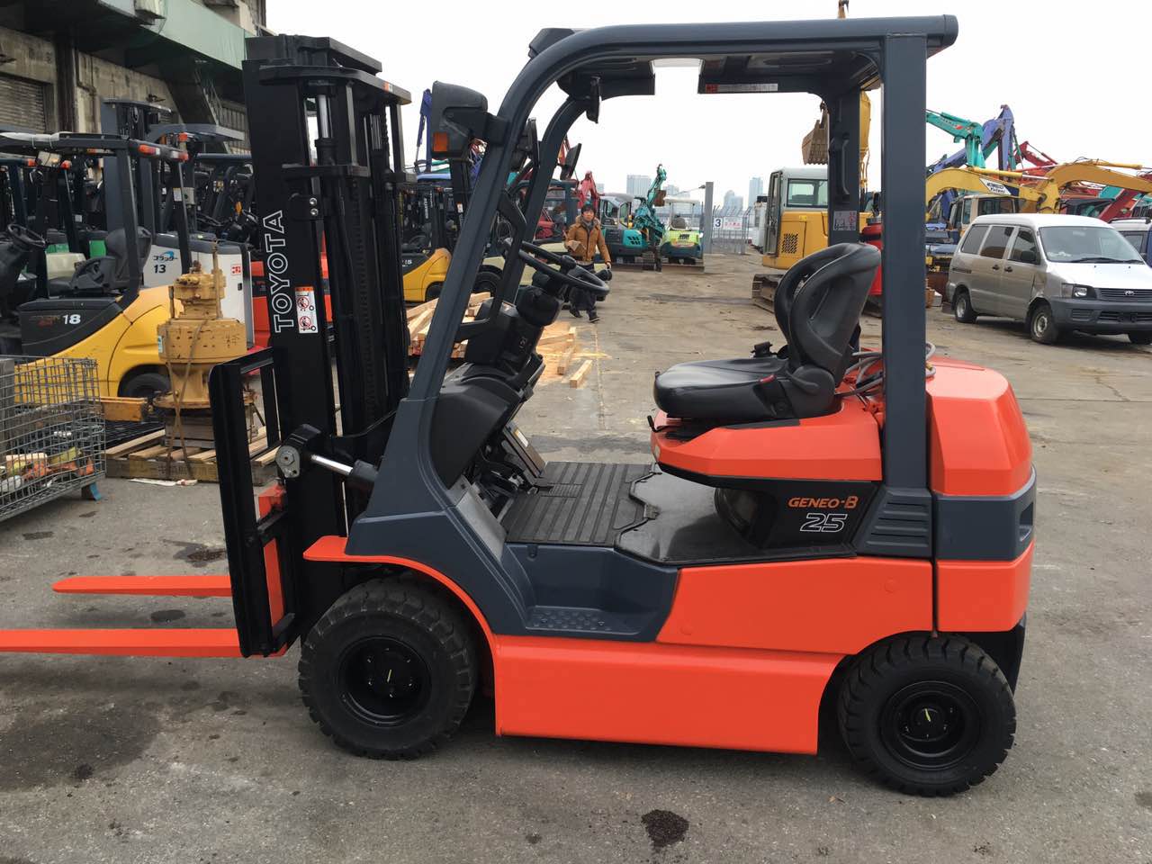 2.5 TON TOYOTA ELECTRIC FORKLIFT